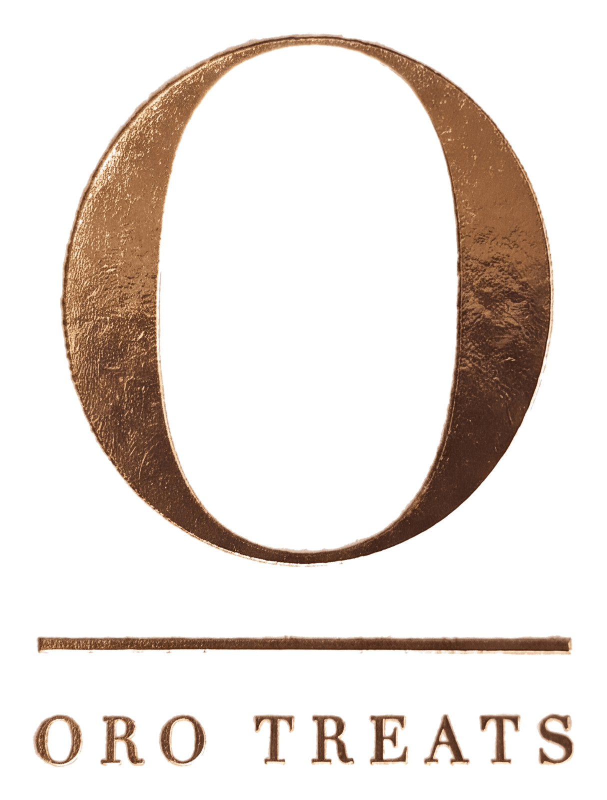 Oro Treats gold-foil O monogram